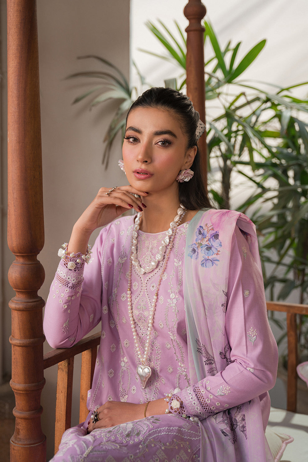 Neeshay | Symphony Luxury Lawn 24 | Serenade -  Neeshay Luxury - Original Designer Dress - House of Maryam