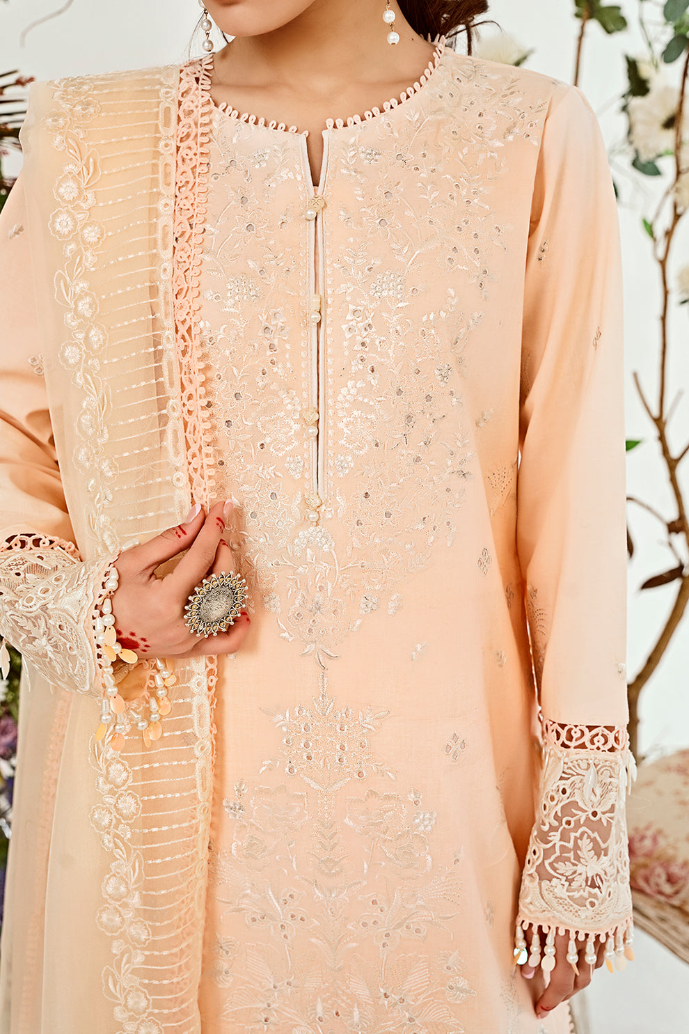 Neeshay | Zoella Lawn Collection | Zephyr by Neeshay - House of Maryam