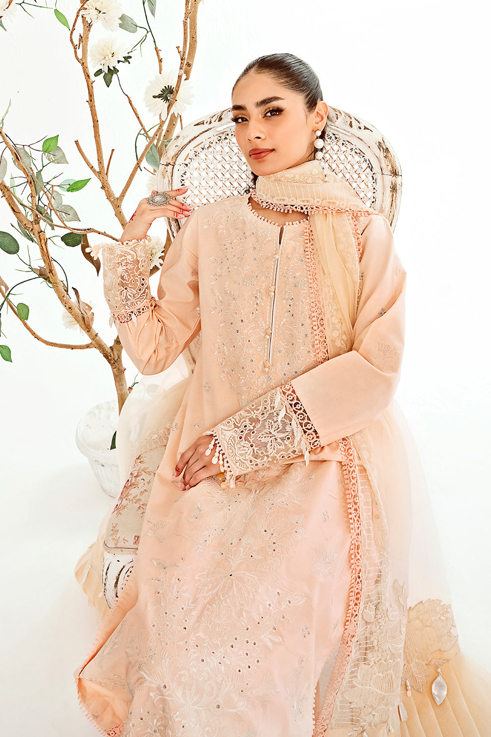 Neeshay | Zoella Lawn Collection | Zephyr by Neeshay - House of Maryam