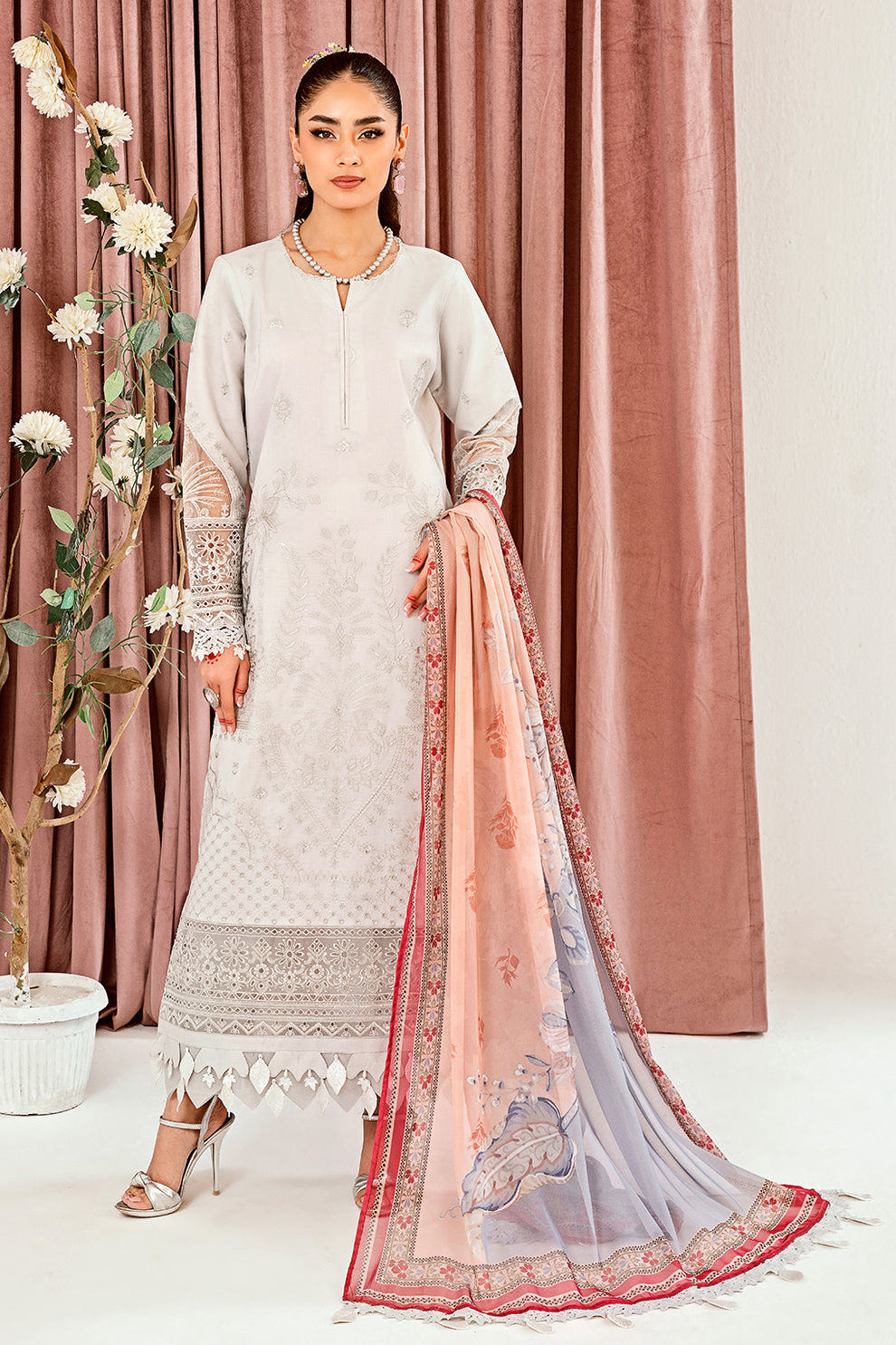 Neeshay | Zoella Lawn Collection | Luca -  Neeshay Luxury - Original Designer Dress - House of Maryam
