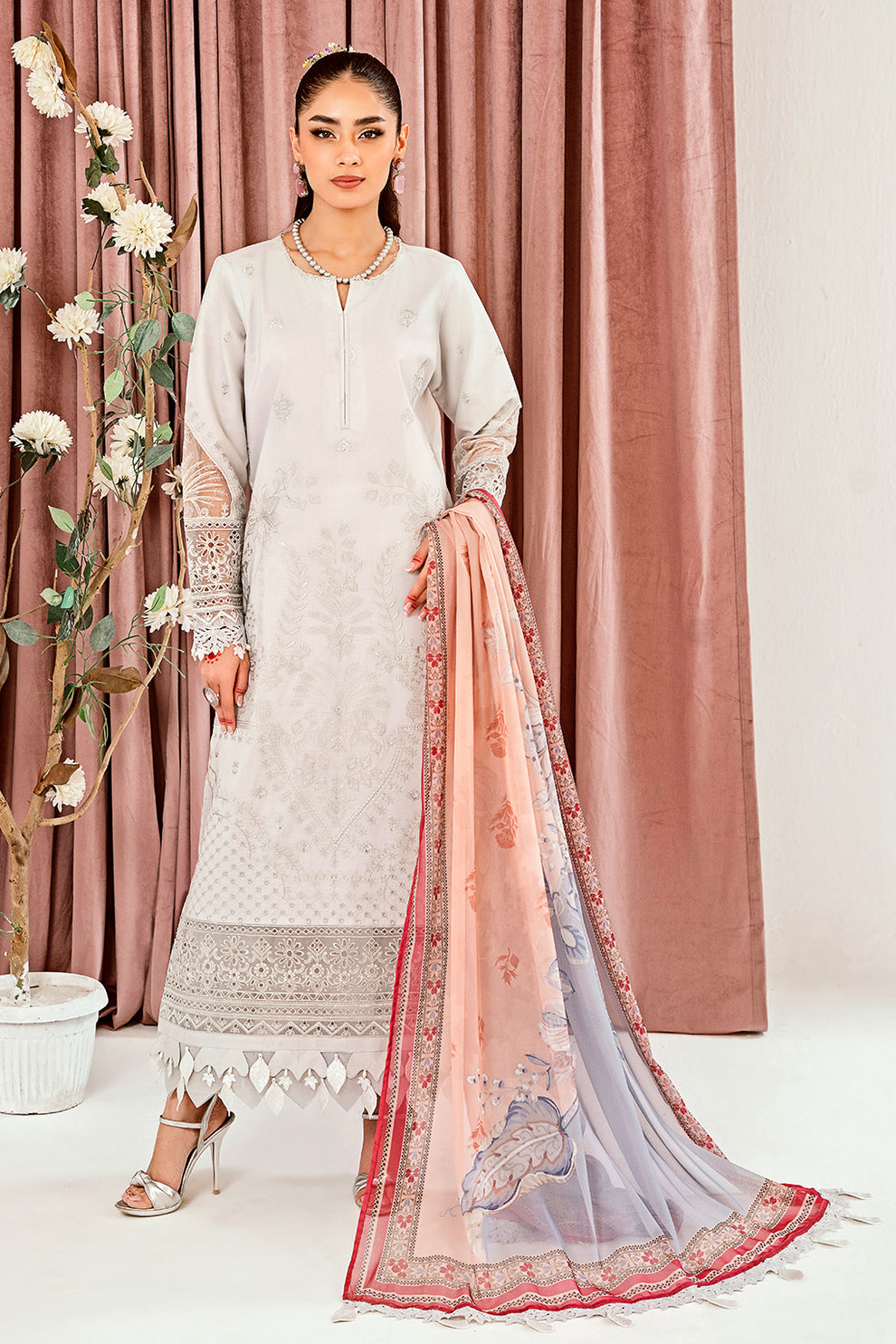 Neeshay | Zoella Lawn Collection | Luca -  Neeshay Luxury - Original Designer Dress - House of Maryam