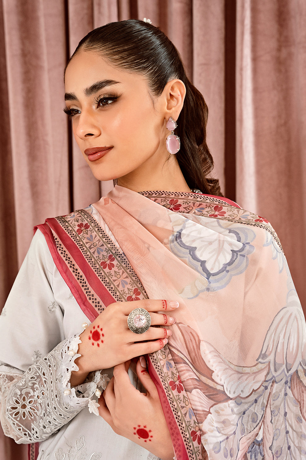 Neeshay | Zoella Lawn Collection | Luca by Designer Neeshay - House of Maryam - Pakistani Designer Ethnic Wear in {{ shop.shopifyCountryName }}