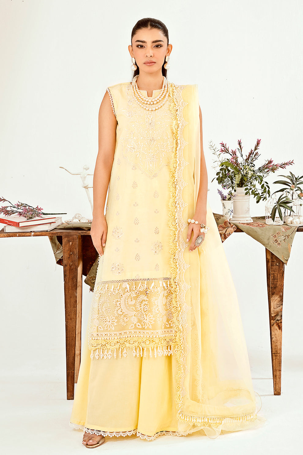 Neeshay | Zoella Lawn Collection | Ophelia -  Neeshay Luxury - Original Designer Dress - House of Maryam