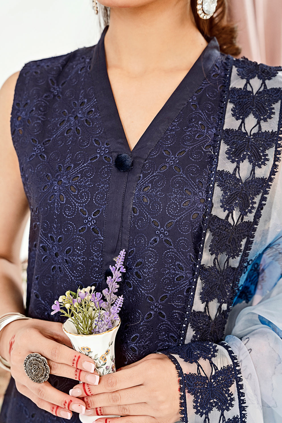 Neeshay | Zoella Lawn Collection | Elara -  Neeshay Luxury - Original Designer Dress - House of Maryam