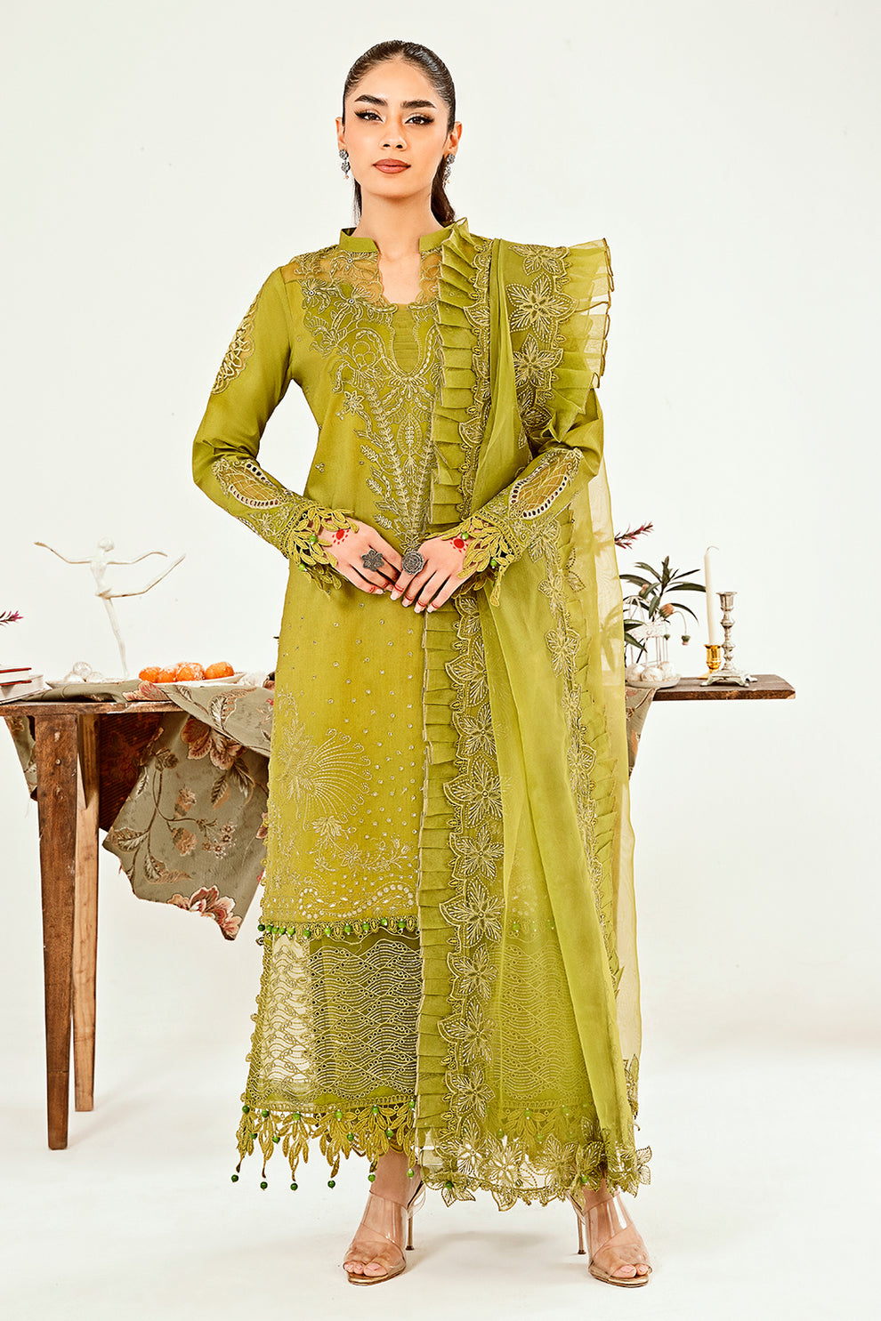 Neeshay | Zoella Lawn Collection | Penelope -  Neeshay Luxury - Original Designer Dress - House of Maryam