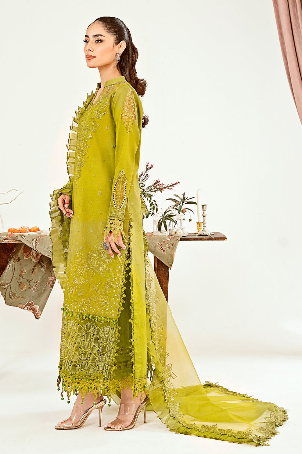 Neeshay | Zoella Lawn Collection | Penelope by Designer Neeshay - House of Maryam - Pakistani Designer Ethnic Wear in {{ shop.shopifyCountryName }}