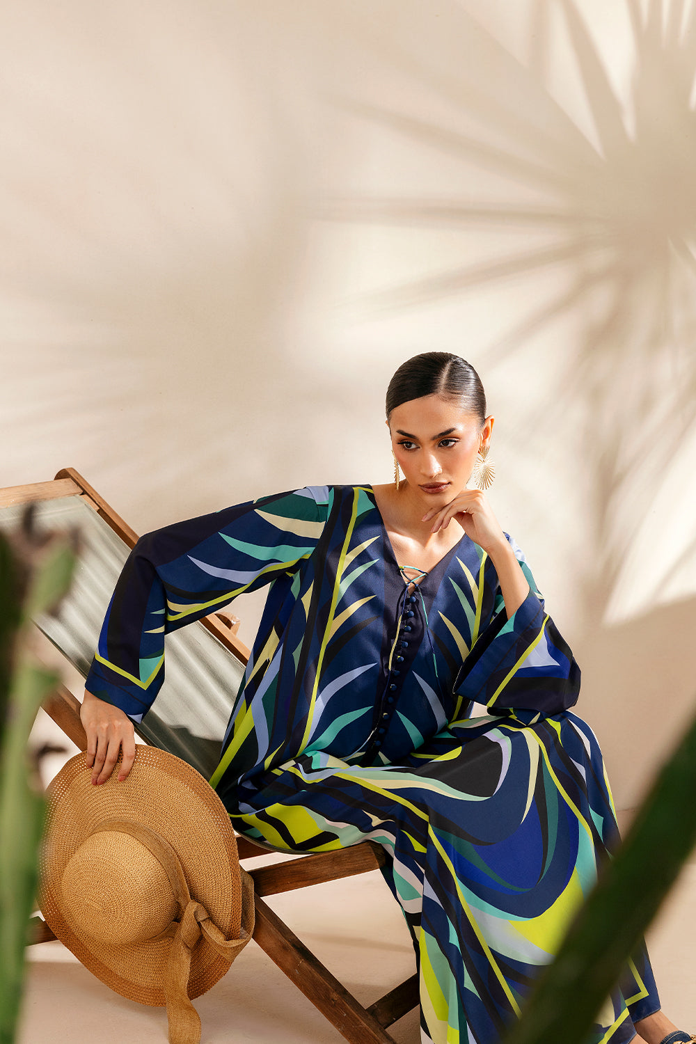 Saira Rizwan | Silk Coords 25 | BAHAMA BLUSH - SRSP-25-06, image 5