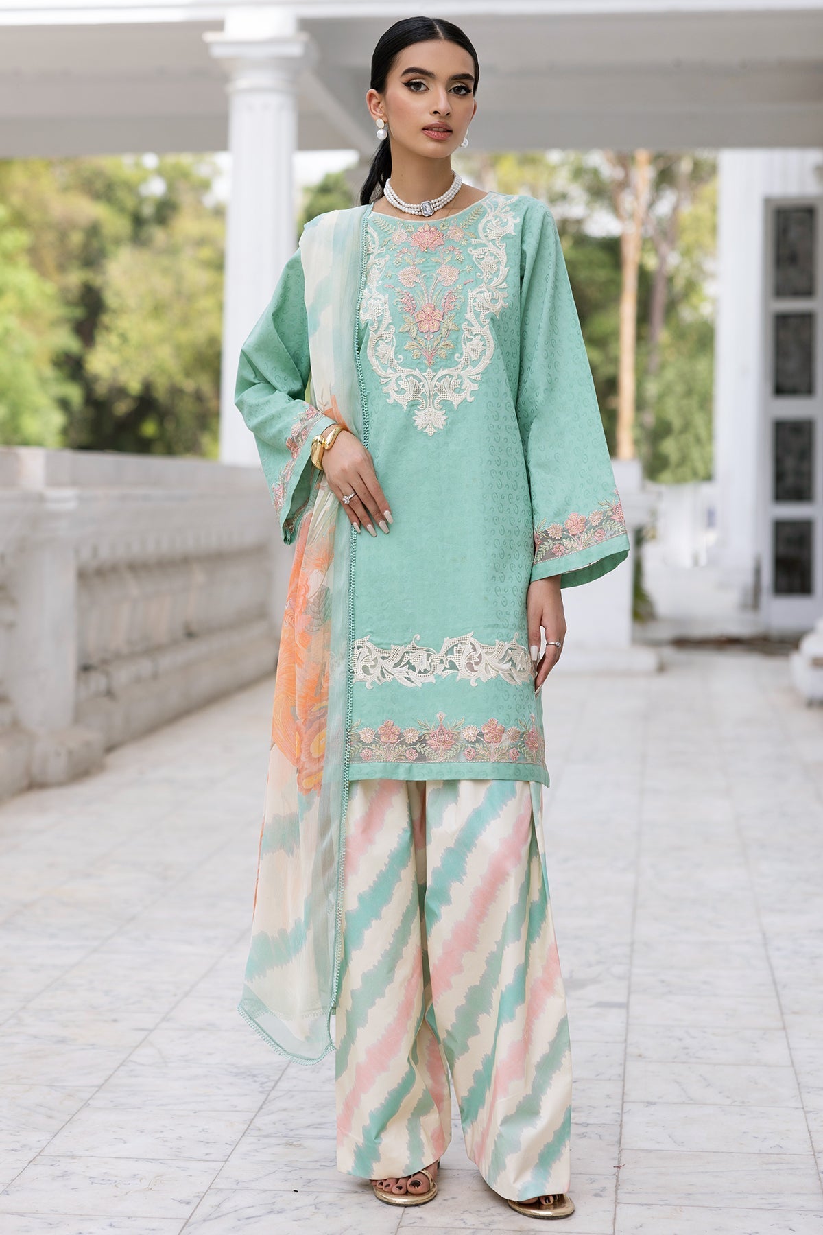 Charizma | Niche Eid Edit |CNP-5-126Z -  Charzima Ladies Clothes - Original Designer Dress - House of Maryam