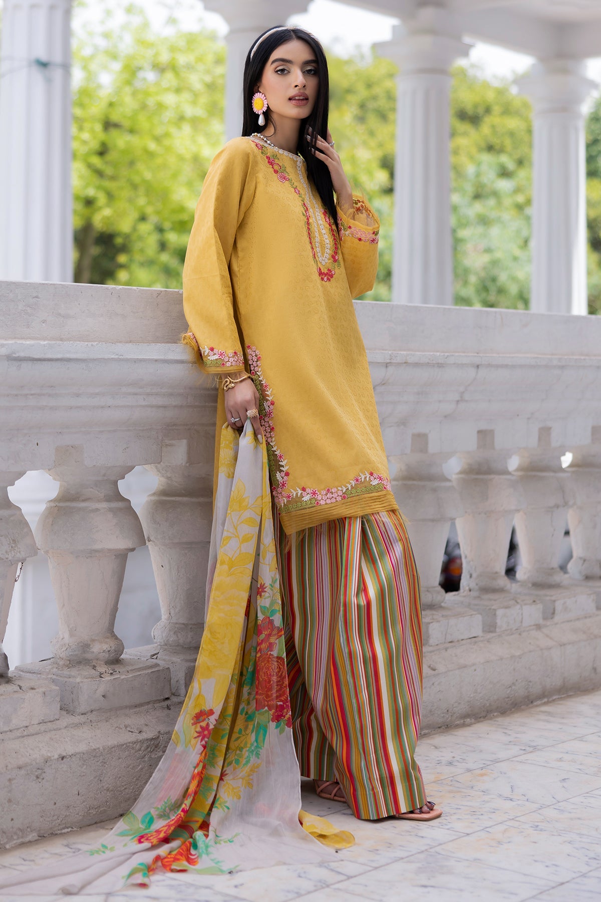 Charizma | Niche Eid Edit | CNP-5-093Z -  Charizma Ladies Clothes - Original Designer Dress - House of Maryam