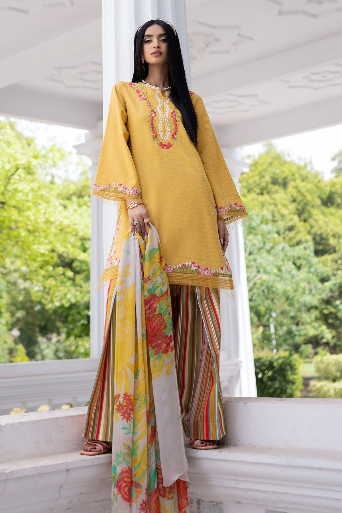 Charizma | Niche Eid Edit | CNP-5-093Z -  Charizma Ladies Clothes - Original Designer Dress - House of Maryam