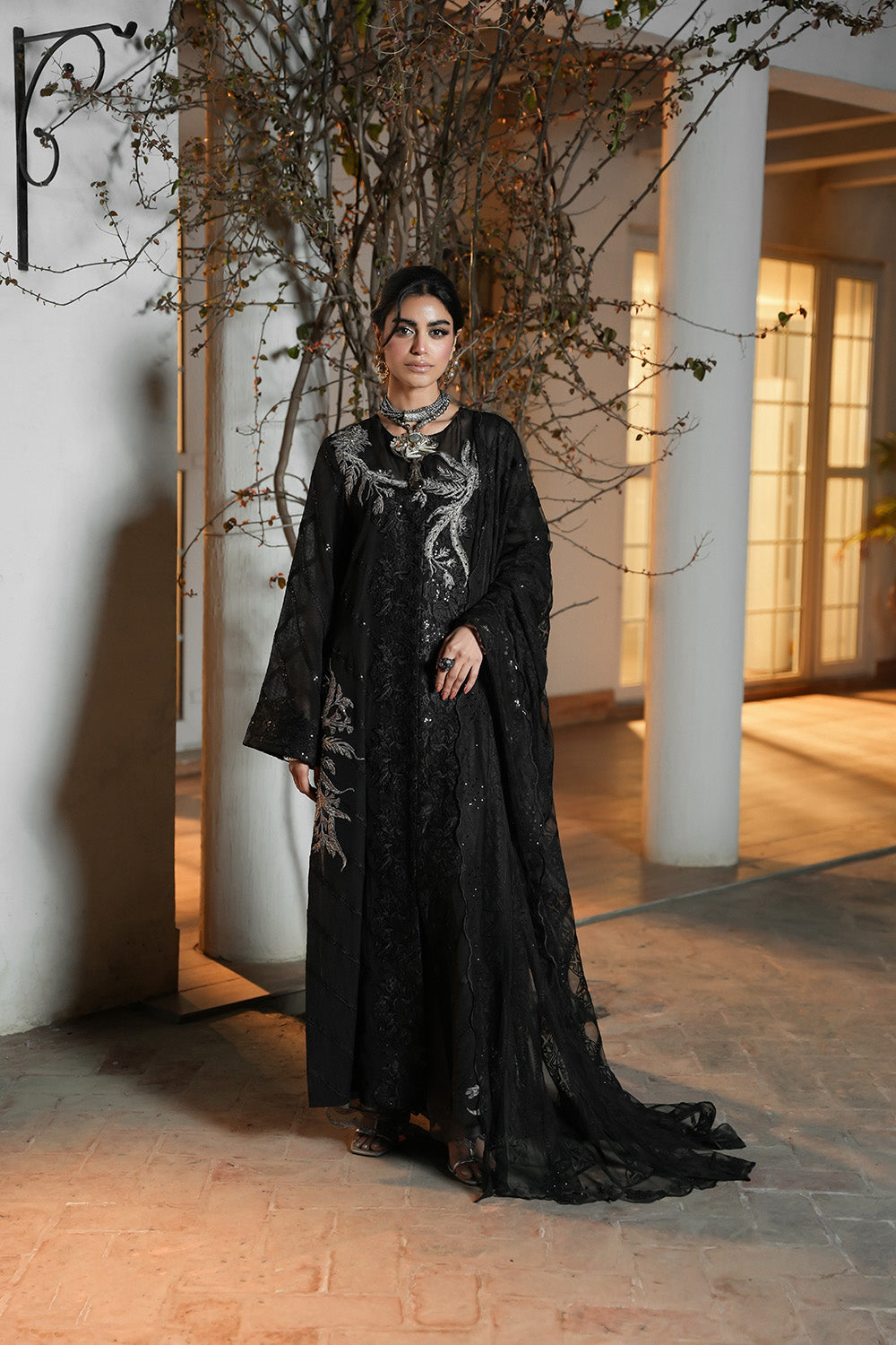 Nilofer Shahid | Verve Summer 24 | Amorist (3pc)- Verve SS 24 -  Nilofer Shahid Formal - Original Designer Dress - House of Maryam