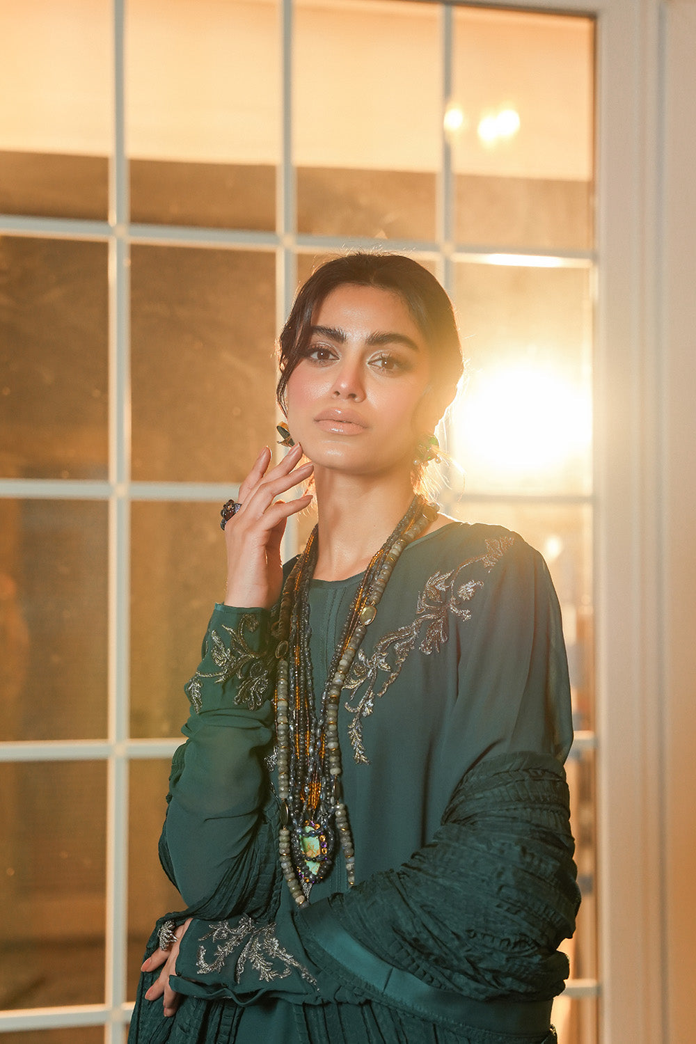 Nilofer Shahid | Verve Summer 24 | Sassy Spirit (3pc)  Verve SS 24 -  Nilofer Shahid Formal -  House of Maryam
