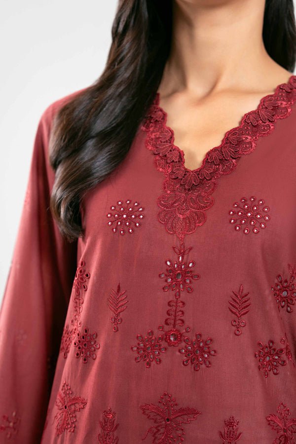 Nishat | Eid Lawn | 42601349-Brand:Nishat-Type:Ladies Clothes-Maroon-Lawn-House of Maryam- Buy in UK, USA
