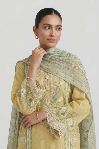Nishat | Eid Lawn | 42601454-Brand:Nishat-Type:Ladies Clothes-Dull Gold-Lawn-House of Maryam- Buy in UK, USA