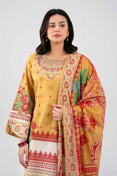 Nishat | Eid Lawn | 42601455-Brand:Nishat-Type:Ladies Clothes-Gold-Lawn-House of Maryam- Buy in UK, USA