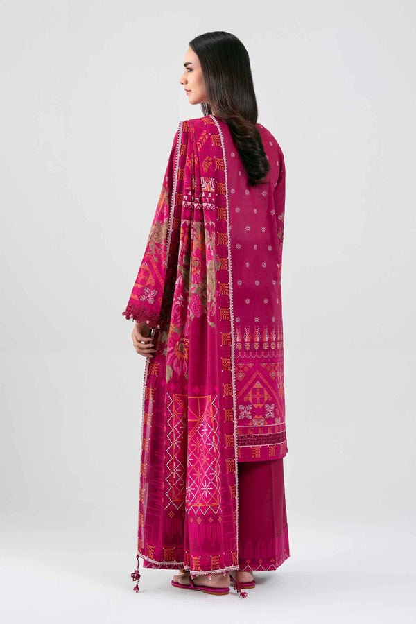 Nishat | Eid Lawn | 42601457-Brand:Nishat-Type:Ladies Clothes-Magenta-Lawn-House of Maryam- Buy in UK, USA