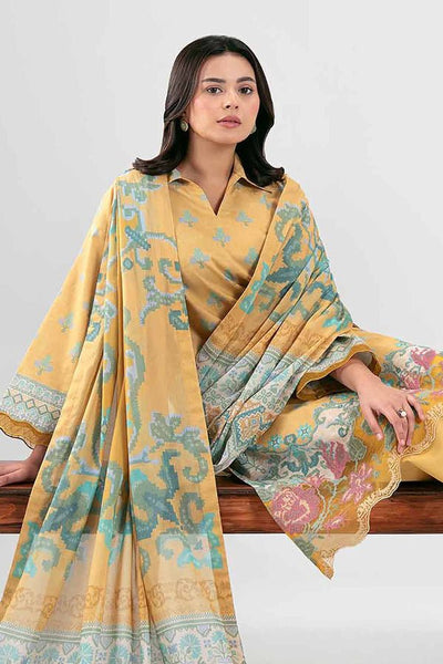 Nishat | Eid Lawn | 42601459-Brand:Nishat-Type:Ladies Clothes-Dull Gold-Lawn-House of Maryam- Buy in UK, USA