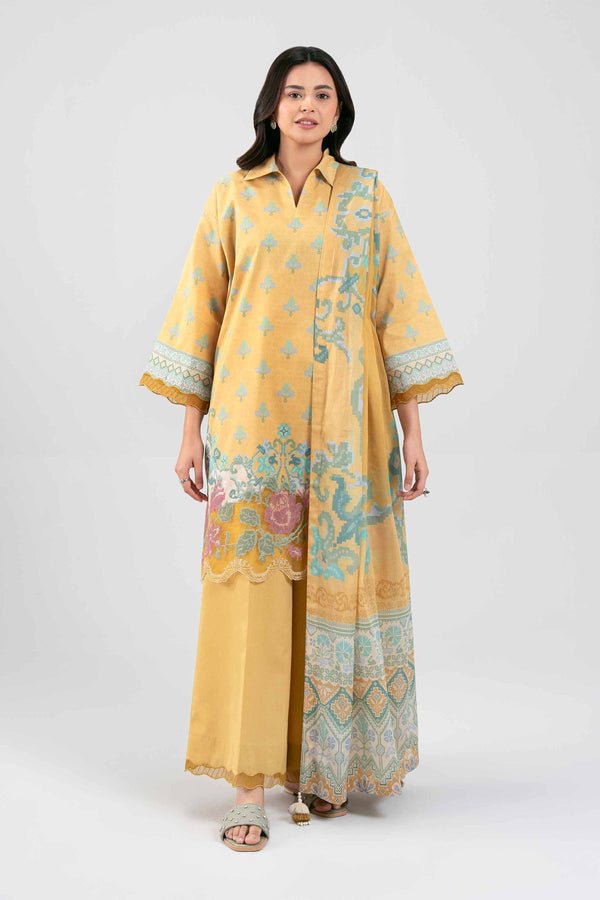 Nishat | Eid Lawn | 42601459-Brand:Nishat-Type:Ladies Clothes-Dull Gold-Lawn-House of Maryam- Buy in UK, USA