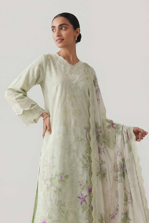 Nishat | Eid Lawn | 42601460-Brand:Nishat-Type:Ladies Clothes-Mint Green-Lawn-House of Maryam- Buy in UK, USA