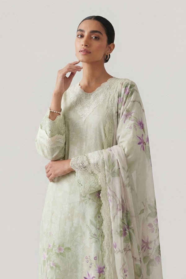 Nishat | Eid Lawn | 42601460-Brand:Nishat-Type:Ladies Clothes-Mint Green-Lawn-House of Maryam- Buy in UK, USA