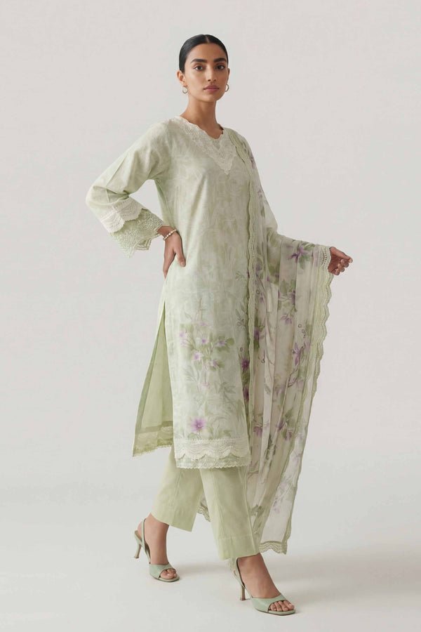 Nishat | Eid Lawn | 42601460-Brand:Nishat-Type:Ladies Clothes-Mint Green-Lawn-House of Maryam- Buy in UK, USA