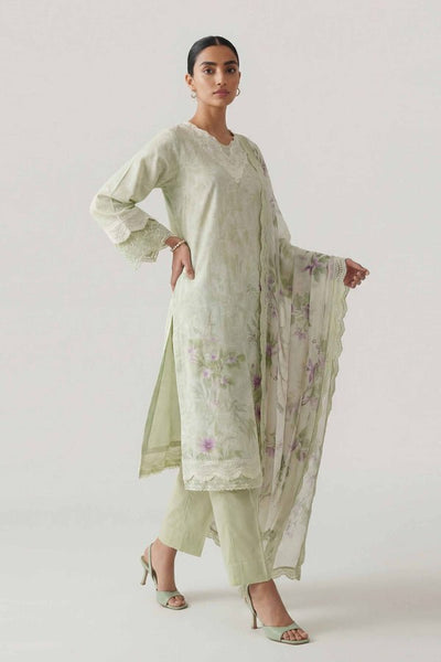 Nishat | Eid Lawn | 42601460-Brand:Nishat-Type:Ladies Clothes-Mint Green-Lawn-House of Maryam- Buy in UK, USA