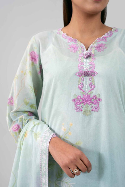 Nishat | Eid Lawn | 42601463-Brand:Nishat-Type:Ladies Clothes-Ice Blue-Lawn-House of Maryam- Buy in UK, USA