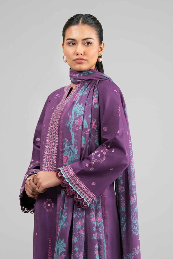 Nishat | Eid Lawn | 42601524-Brand:Nishat-Type:Ladies Clothes-Purple-Lawn-House of Maryam- Buy in UK, USA
