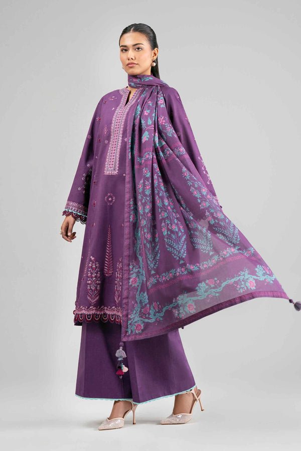 Nishat | Eid Lawn | 42601524-Brand:Nishat-Type:Ladies Clothes-Purple-Lawn-House of Maryam- Buy in UK, USA