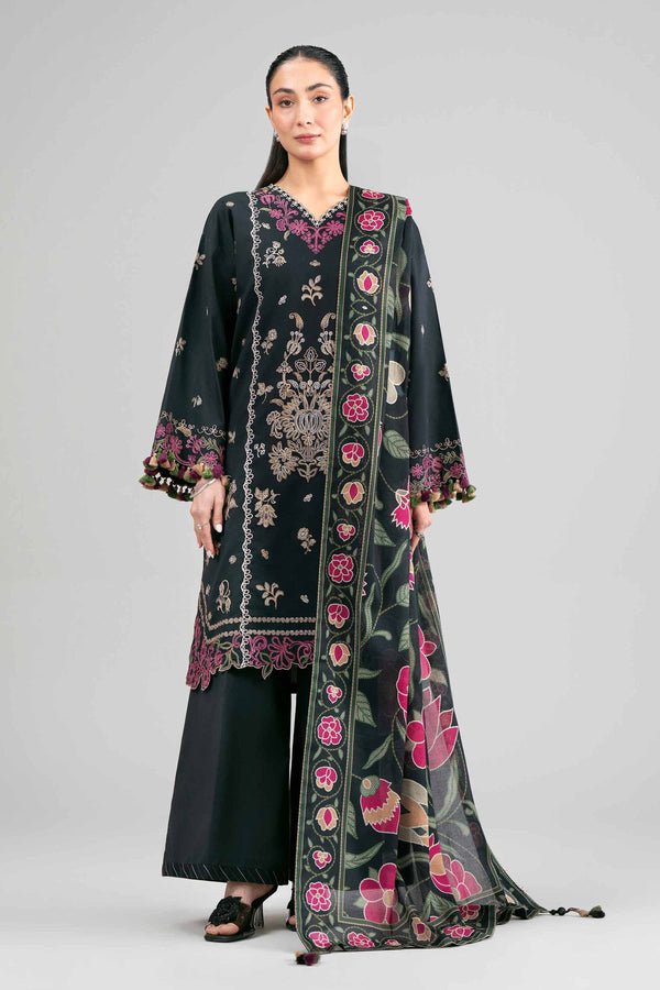 Nishat | Eid Lawn | 42601525-Brand:Nishat-Type:Ladies Clothes-Black-Lawn-House of Maryam- Buy in UK, USA