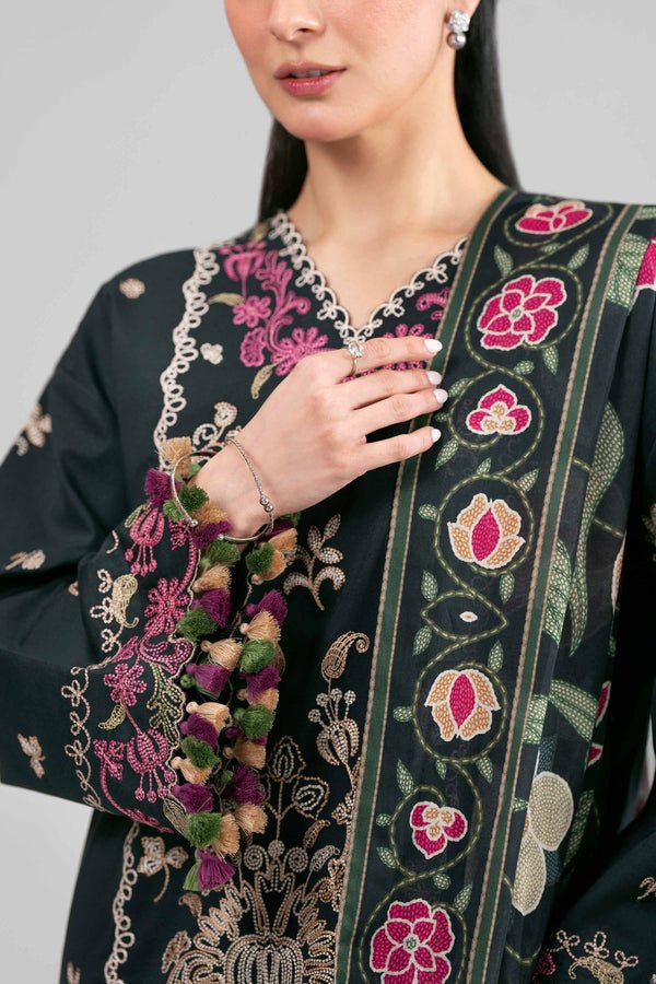 Nishat | Eid Lawn | 42601525-Brand:Nishat-Type:Ladies Clothes-Black-Lawn-House of Maryam- Buy in UK, USA