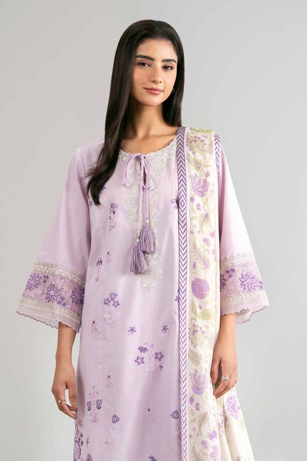 Nishat | Eid Lawn | 42601526-Brand:Nishat-Type:Ladies Clothes-Lilac-Lawn-House of Maryam- Buy in UK, USA