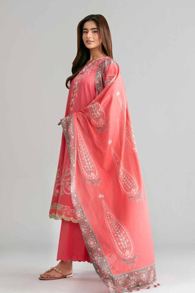 Nishat | Eid Lawn | 42601528-Brand:Nishat-Type:Ladies Clothes-Candy Pink-Lawn-House of Maryam- Buy in UK, USA