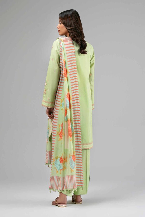 Nishat | Eid Lawn | 42601530-Brand:Nishat-Type:Ladies Clothes-Apple Green-Lawn-House of Maryam- Buy in UK, USA