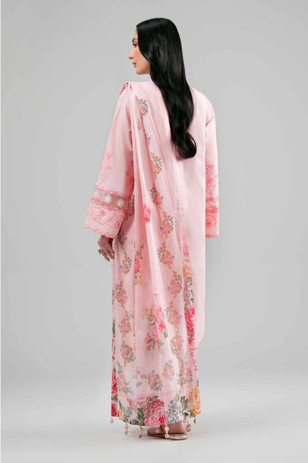 Nishat | Eid Lawn | 42601532-Brand:Nishat-Type:Ladies Clothes-Light Pink-Lawn-House of Maryam- Buy in UK, USA