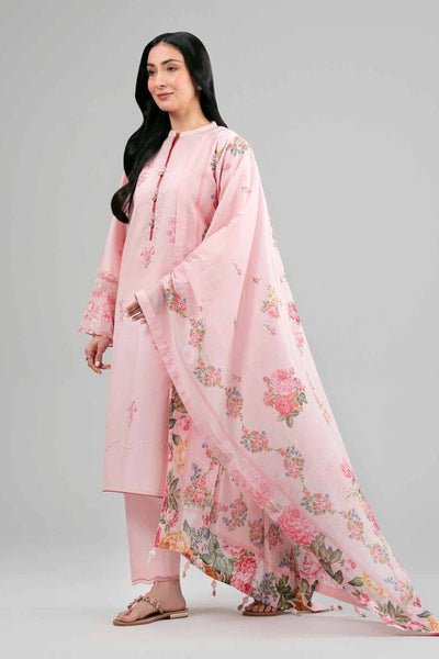 Nishat | Eid Lawn | 42601532-Brand:Nishat-Type:Ladies Clothes-Light Pink-Lawn-House of Maryam- Buy in UK, USA