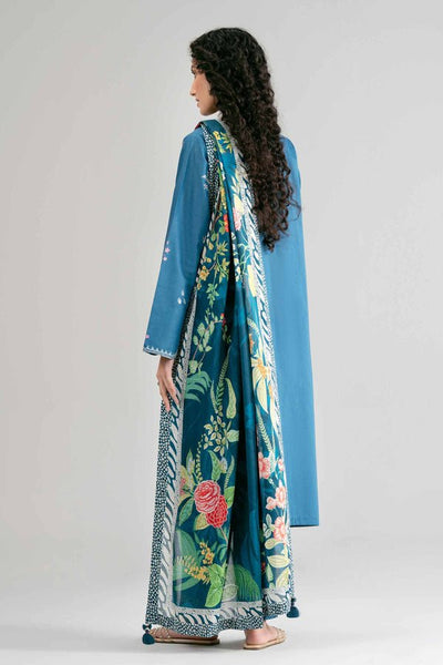 Nishat | Eid Lawn | 42601533-Brand:Nishat-Type:Ladies Clothes-Teal Blue-Lawn-House of Maryam- Buy in UK, USA