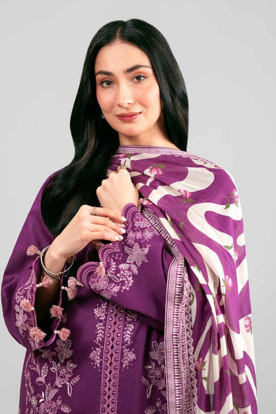Nishat | Eid Lawn | 42601534-Brand:Nishat-Type:Ladies Clothes-Plum-Lawn-House of Maryam- Buy in UK, USA