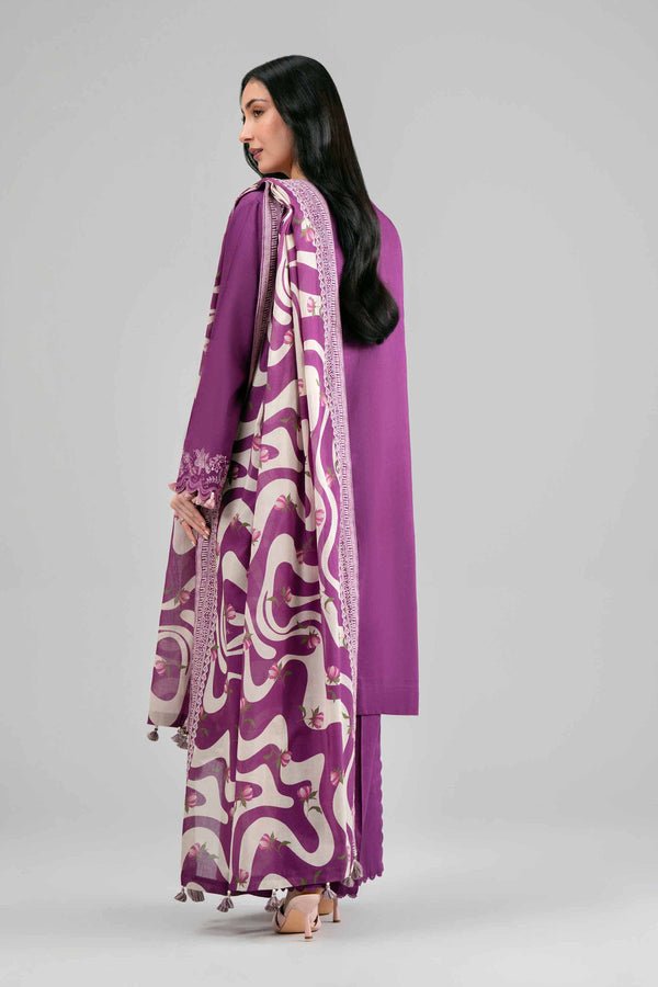 Nishat | Eid Lawn | 42601534-Brand:Nishat-Type:Ladies Clothes-Plum-Lawn-House of Maryam- Buy in UK, USA