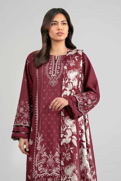 Nishat | Eid Lawn | 42601536-Brand:Nishat-Type:Ladies Clothes-Maroon-Lawn-House of Maryam- Buy in UK, USA