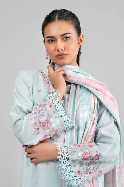 Nishat | Eid Lawn | 42601539-Brand:Nishat-Type:Ladies Clothes-Ice Blue-Lawn-House of Maryam- Buy in UK, USA