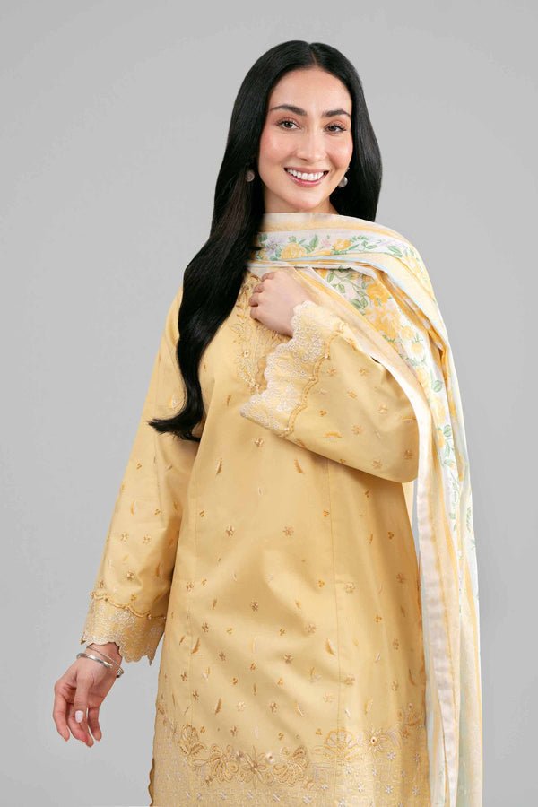 Nishat | Eid Lawn | 42601540-Brand:Nishat-Type:Ladies Clothes-Gold-Lawn-House of Maryam- Buy in UK, USA