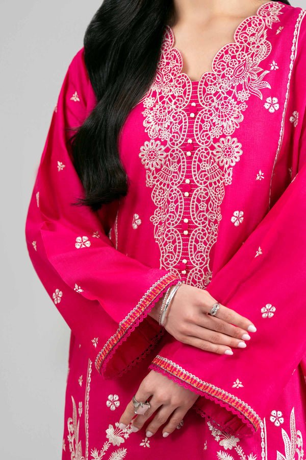 Nishat | Eid Lawn | 42601542-Brand:Nishat-Type:Ladies Clothes-Hot Pink-Lawn-House of Maryam- Buy in UK, USA