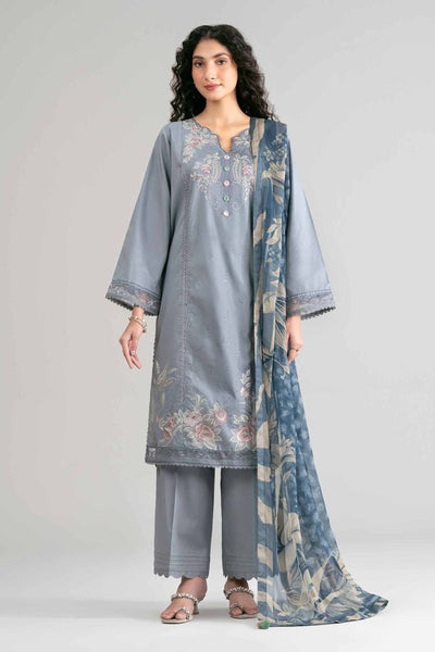 Nishat | Eid Lawn | 42601547-Brand:Nishat-Type:Ladies Clothes-Gray-Lawn-House of Maryam- Buy in UK, USA