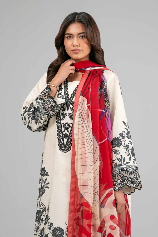 Nishat | Eid Lawn | 42601557-Brand:Nishat-Type:Ladies Clothes-Off White-Lawn-House of Maryam- Buy in UK, USA