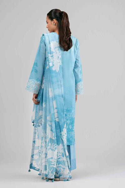 Nishat | Eid Lawn | 42601559-Brand:Nishat-Type:Ladies Clothes-Light Blue-Lawn-House of Maryam- Buy in UK, USA