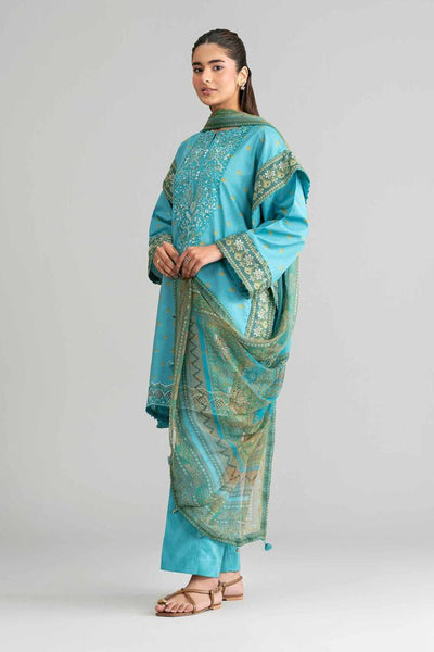 Nishat | Eid Lawn | 42601567-Brand:Nishat-Type:Ladies Clothes-Turqiouse-Lawn-House of Maryam- Buy in UK, USA