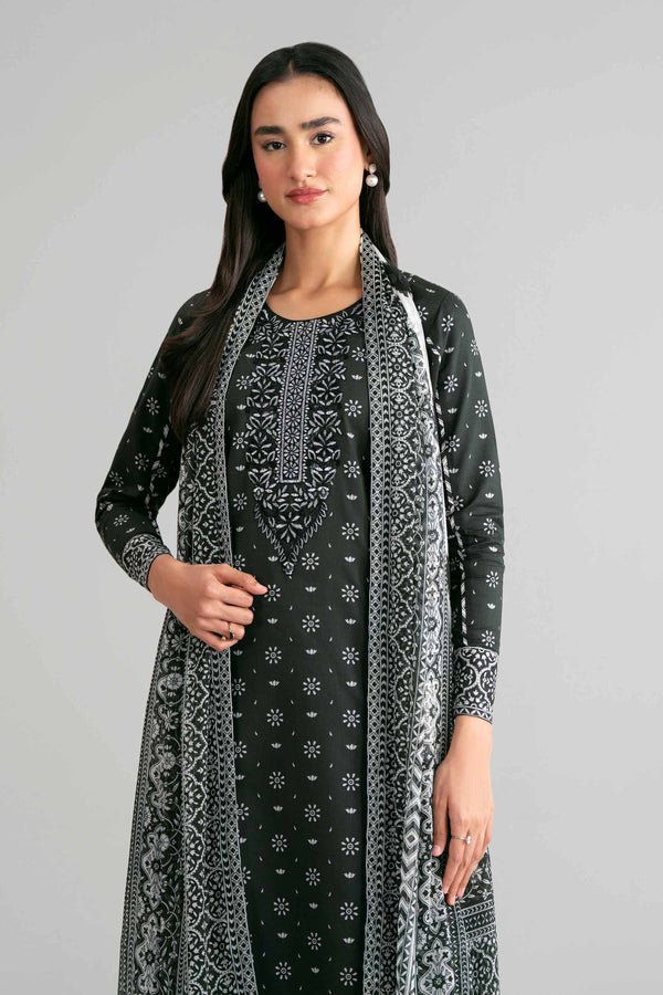 Nishat | Eid Lawn | 42601568-Brand:Nishat-Type:Ladies Clothes-Dark Gray-Lawn-House of Maryam- Buy in UK, USA