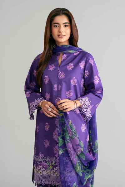 Nishat | Eid Lawn | 42601571-Brand:Nishat-Type:Ladies Clothes-Purple-Lawn-House of Maryam- Buy in UK, USA