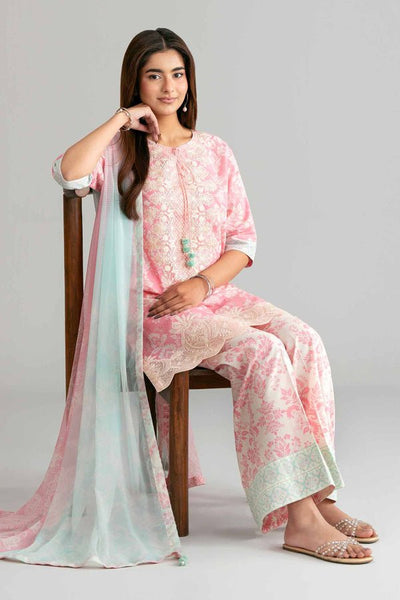 Nishat | Eid Lawn | 42601573-Brand:Nishat-Type:Ladies Clothes-Pink-Lawn-House of Maryam- Buy in UK, USA